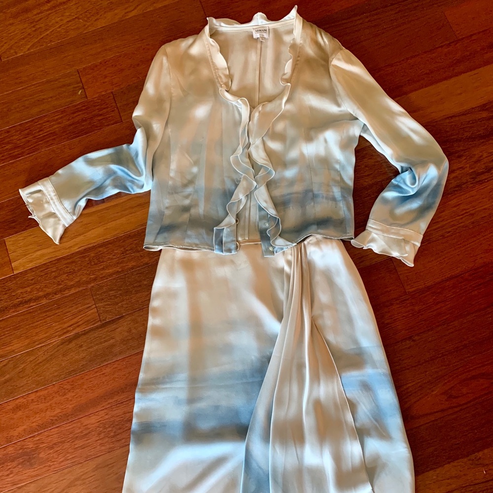 Armani  jacket top skirt dress set/ beautiful